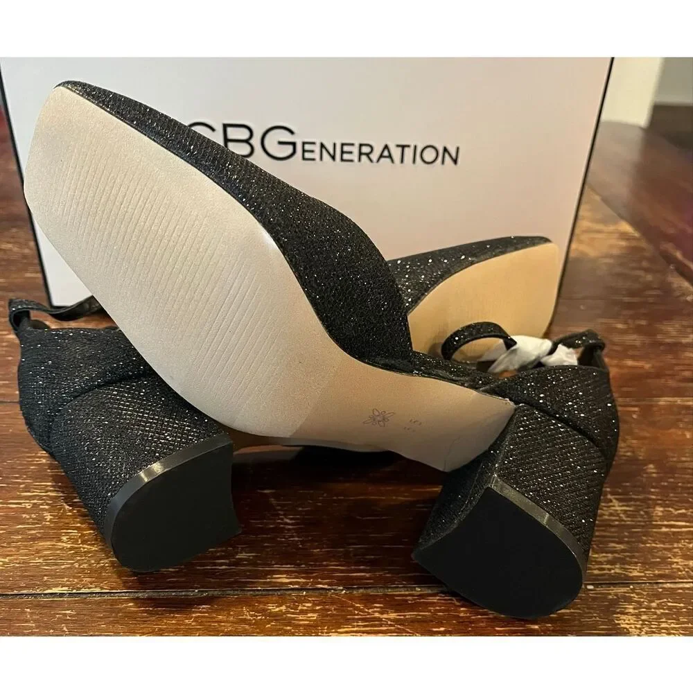 BCBGeneration Women's Rola Block Heel - Size 5.5